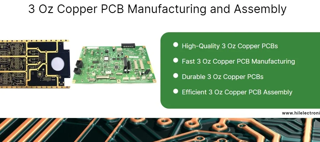 3 oz Copper PCB Detailed Guide- PCB Fabrication and Assembly