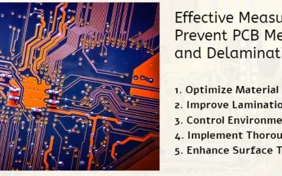 Strategies to Prevent PCB Measling and Delamination