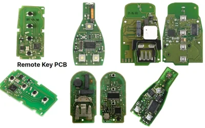 Custom Remote Key PCB and Key Fob PCBA Services