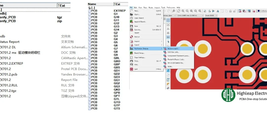 ODB++ vs. Gerber: Differences and Similarities in PCB Files