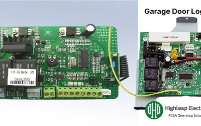 Garage Door Logic Board PCB Manufacturing and Assembly