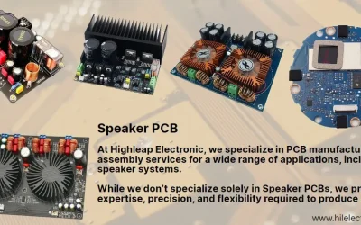 The Importance of Speaker PCBs: Enhancing Sound Quality, Reliability, and Performance