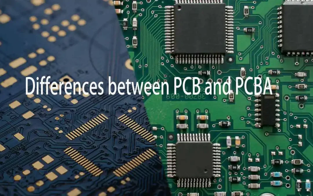 What is the difference between PCB and PCBA?