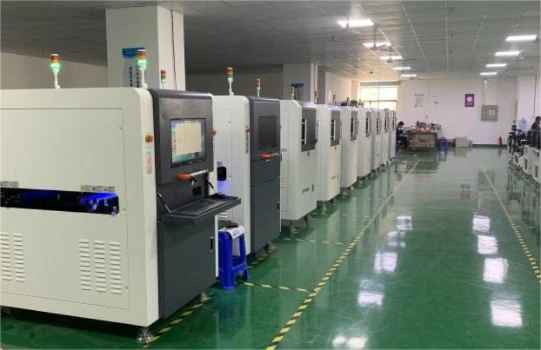 Automated optical inspection AOI equipment used in PCB and PCBA quality control