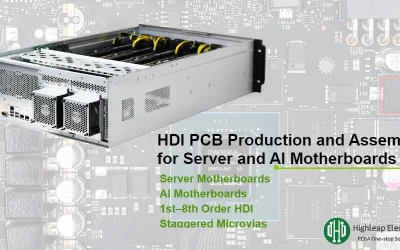 HDI PCB Guidelines for Server Motherboards