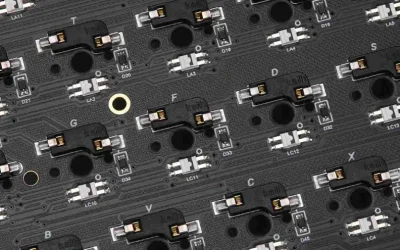 China TKL Mechanical Keyboard PCB Manufacturing and Assembly