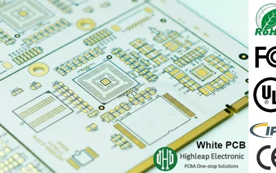 Custom White PCB Manufacturing – Professional Circuit Board Solutions