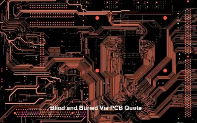 Blind och begravd via PCB-offertguide för HDI-kort
