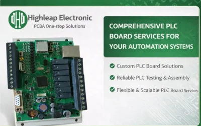 Custom PLC Board Manufacturing for Industrial Control Applications