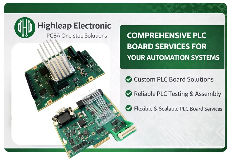 Replacement PLC circuit board for industrial automation systems