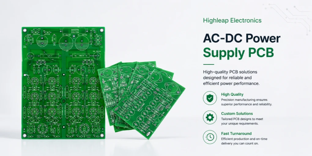 AC-DC power supply PCB manufacturing and assembly