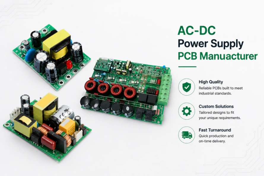 AC-DC power supply PCB manufacturer capability
