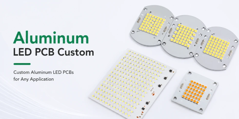 Custom Aluminum LED PCB example 2