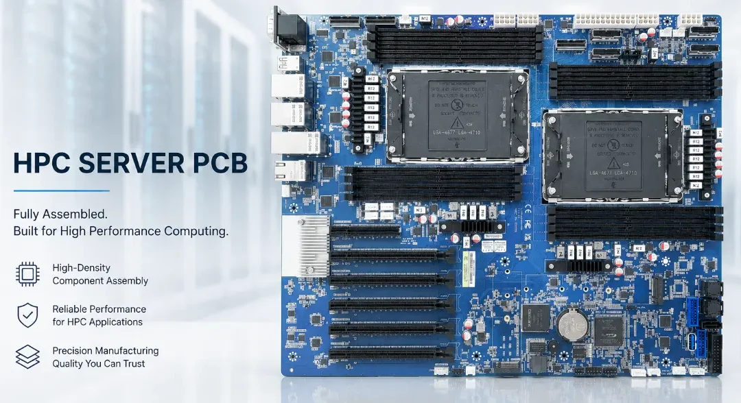 HPC Server PCB Fabrication for Enterprise and HPC OEMs