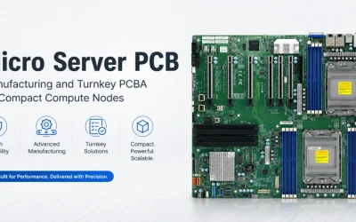 Micro Server PCB Manufacturing and Turnkey PCBA for Compact Compute Nodes