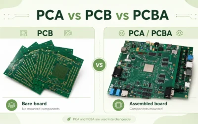 PCA vs. PCB vs. PCBA: Was ist der Unterschied?
