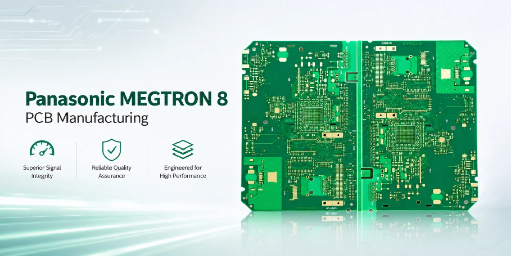 Panasonic MEGTRON 8 PCB Manufacturing
