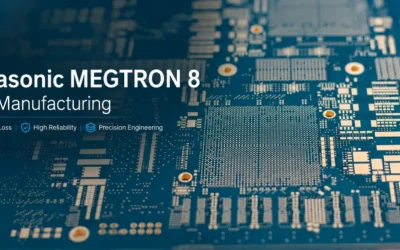 Panasonic MEGTRON 8 PCB Manufacturing for Low-Loss AI and Data Center Boards