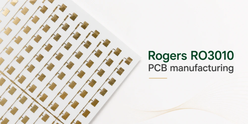 Produzione di PCB Rogers RO3010 per circuiti a microonde miniaturizzati DK 10.2