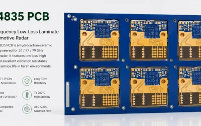 Custom Rogers RO4835 PCB Fabrication & Assembly Services