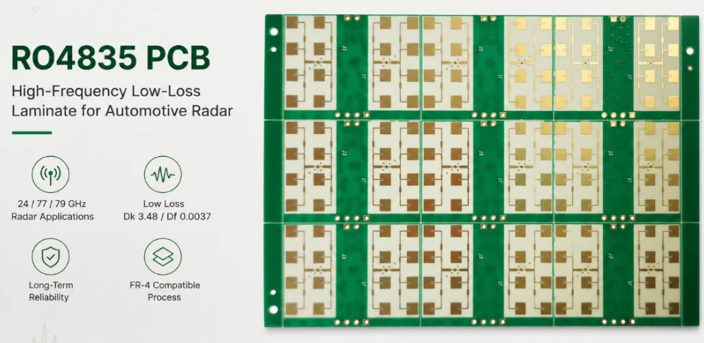 Sản xuất PCB Rogers RO4835