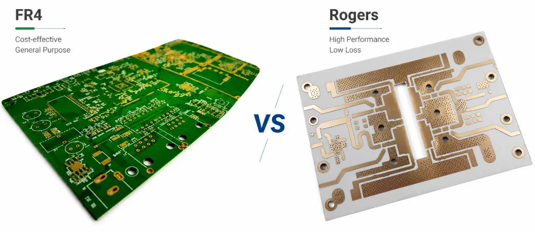Rogers vs FR4 PCB