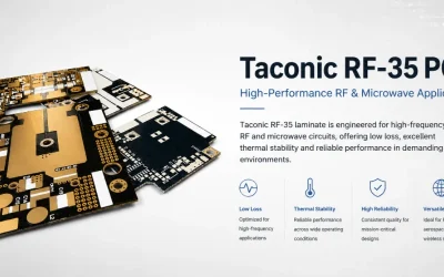 Taconic RF-35 PCB Manufacturing Service — Prototype Through Volume Production