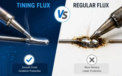 Tinning Flux vs Regular Flux for Electronics