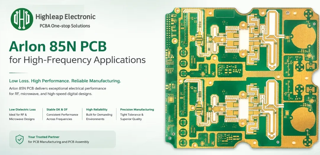 Arlon 85N PCB Manufacturing Service