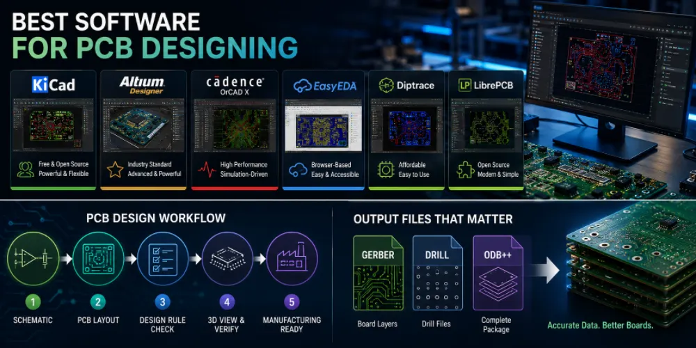 Best Software for PCB Designing in 2026: A Manufacturing-Ready Selection Guide