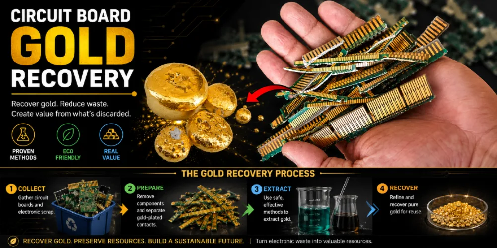 gold recovery from circuit boards