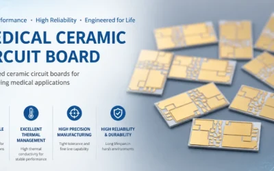 Medical Ceramic Circuit Board Fabrication and Assembly