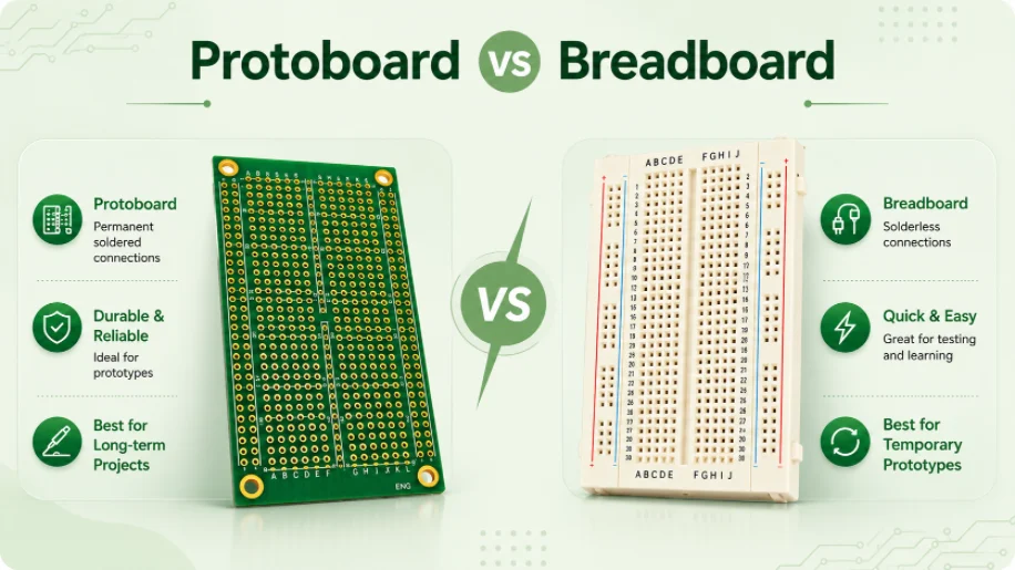 Protoboard vs Breadboard: Which to Use
