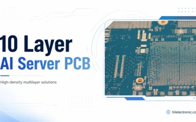 10-lags AI-server-printkortteknik til acceleratorhardware
