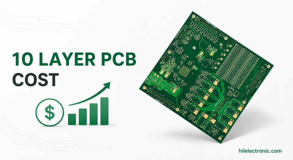 10 layer PCB cost drivers for materials HDI and testing