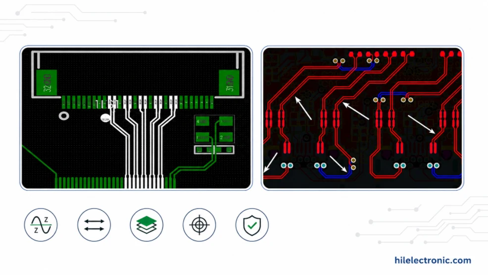 10 Layer PCB Impedance Control and TDR Verification