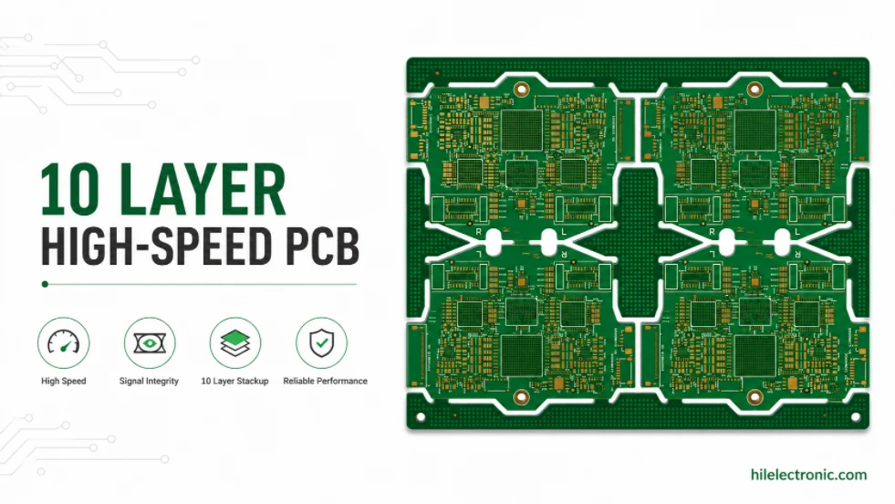 10 layer high-speed PCB signal integrity layout