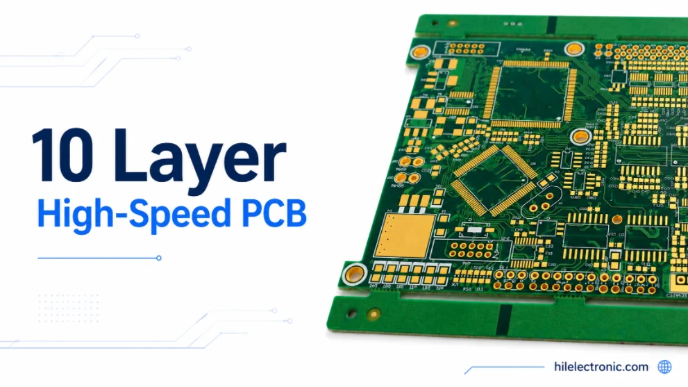 10 layer high-speed PCB stackup and channel review