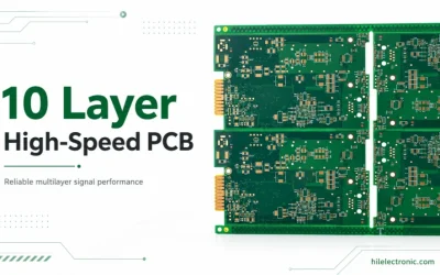 10 Layer High-Speed PCB Engineering for DDR5 and PCIe