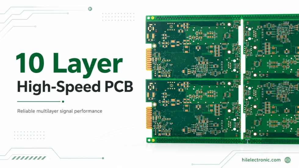 10 Layer High-Speed PCB Engineering for DDR5 and PCIe