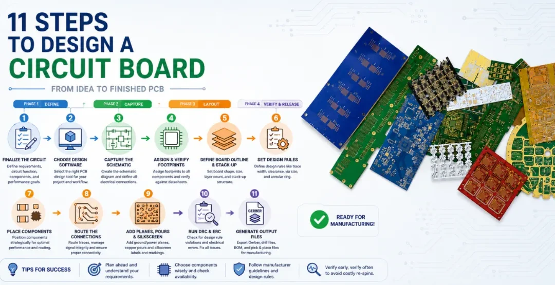 11 Steps to Design a Circuit Board