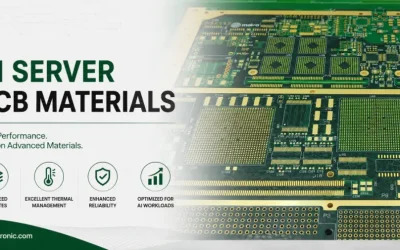 AI Server PCB Materials: Low-Loss Laminates, Stack-Up, Thermal and PCBA Guide