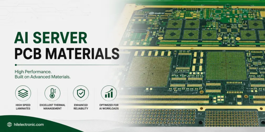 AI Server PCB Materials: Low-Loss Laminates, Stack-Up, Thermal and PCBA Guide