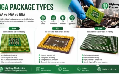 PCB設計および組立用のBGAパッケージタイプ