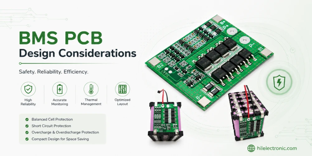 BMS PCB design considerations