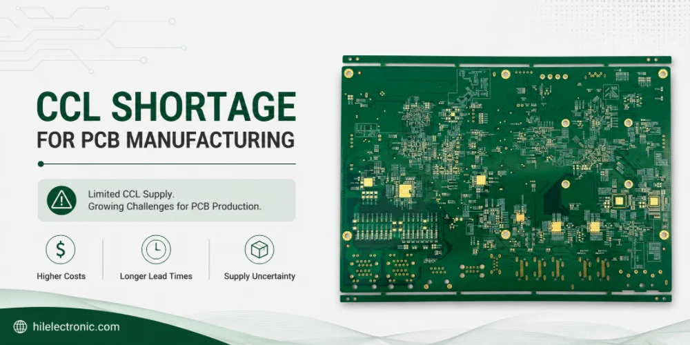 CCL shortage for PCB manufacturing