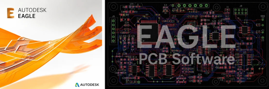 EAGLE PCB software interface