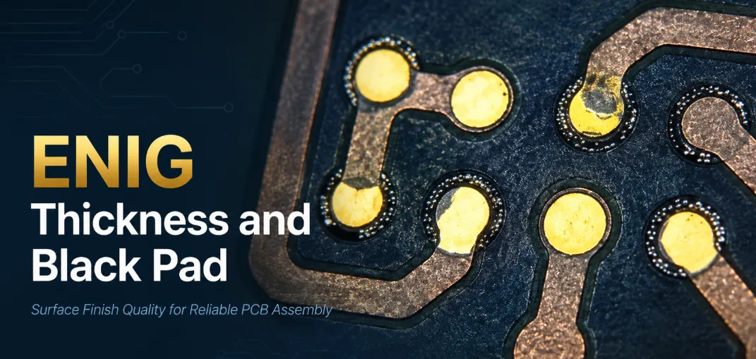 ENIG Thickness and Black Pad: PCB Finish Design Guide
