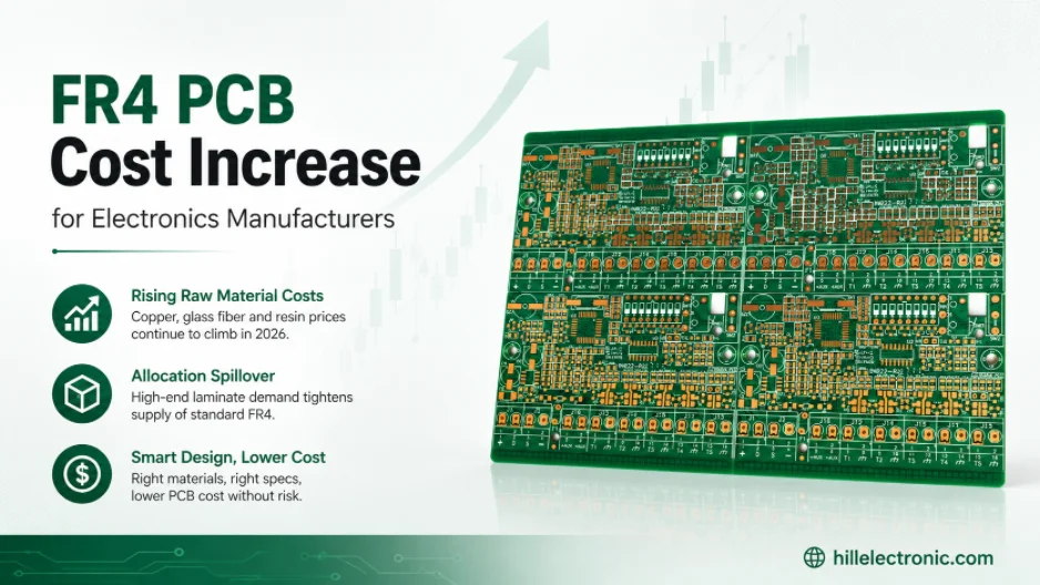 FR4 PCB cost increase