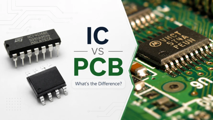 IC vs PCB: Cad é an Difríocht agus Conas a Oibríonn Siad le Chéile